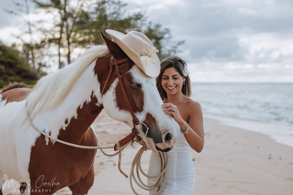 horse wedding hawaii